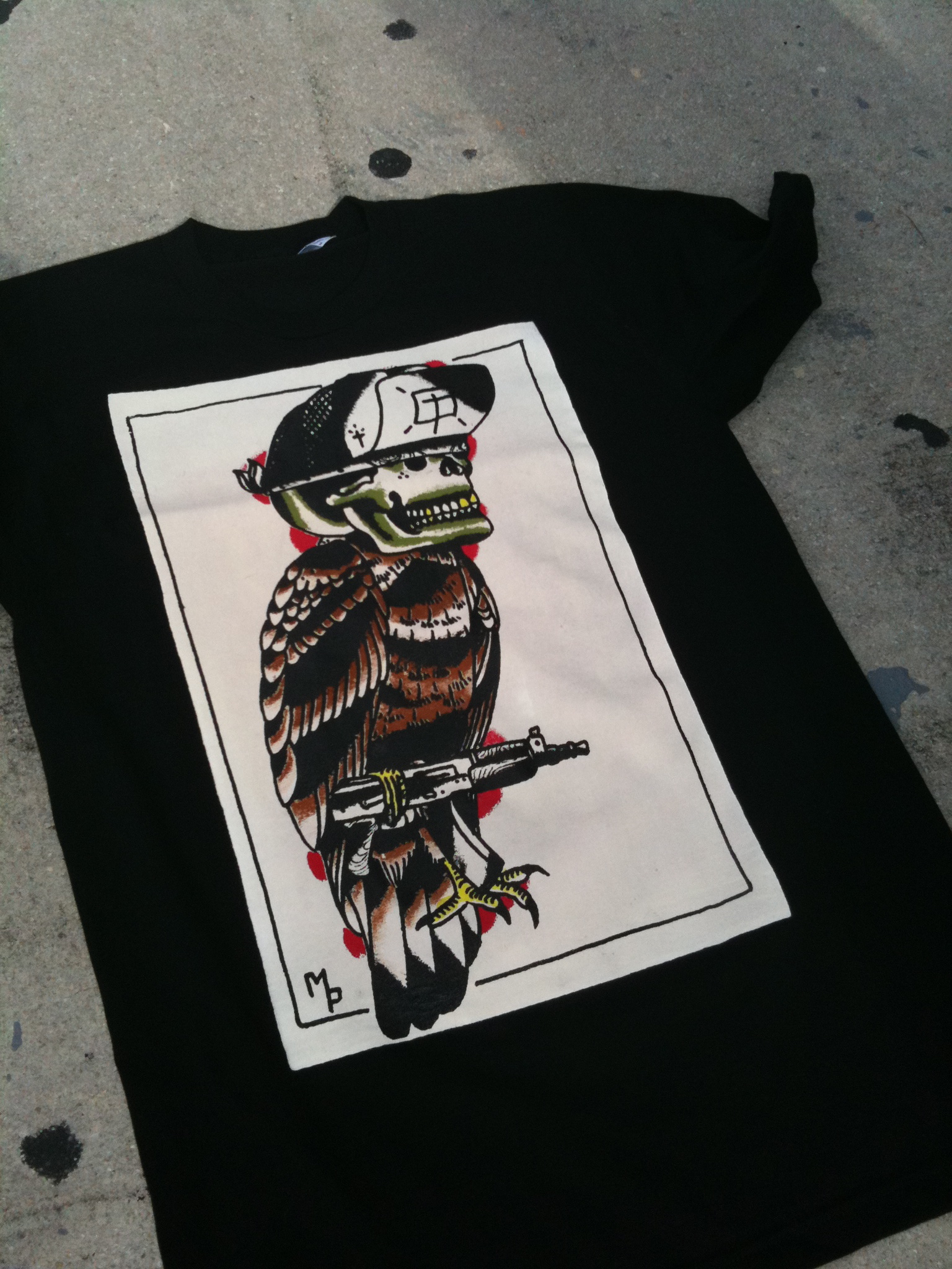 Gangster Bird Tee