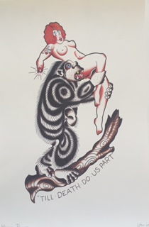 Till Death Watercolor Print